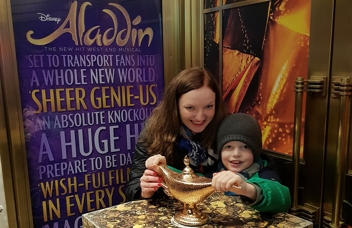 10 Ausflugstipps für London mit Kindern aladdin musical