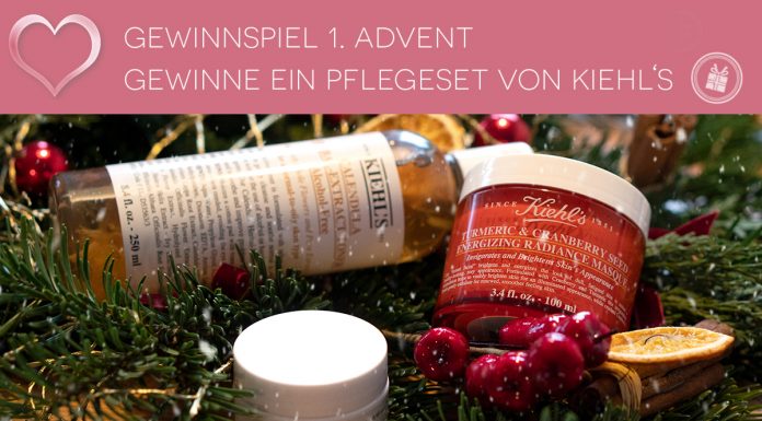 GEWINNSPIEL 1. Advent – Gewinne ein Pflegeset von Kiehl’s