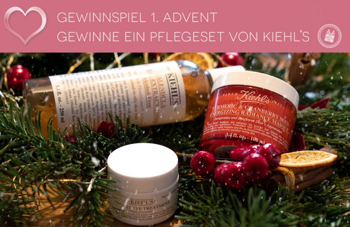 GEWINNSPIEL 1. Advent – Gewinne ein Pflegeset von Kiehl’s