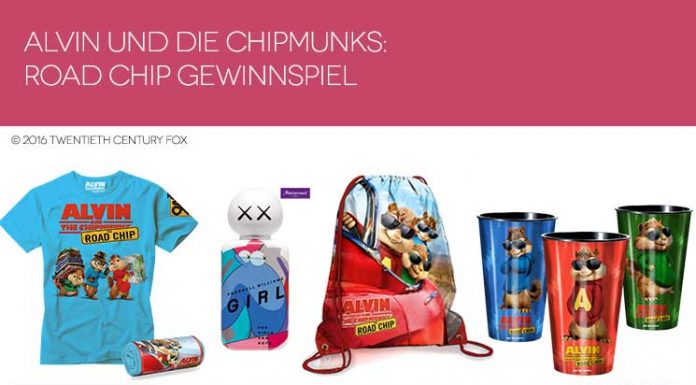 ALVIN UND DIE CHIPMUNKS: ROAD CHIP Gewinnspiel