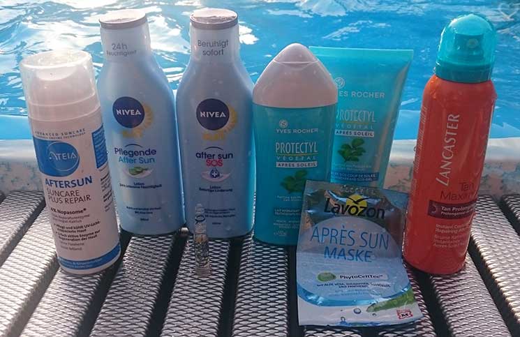 After Sun Produkte im Test | Vickyliebtdich