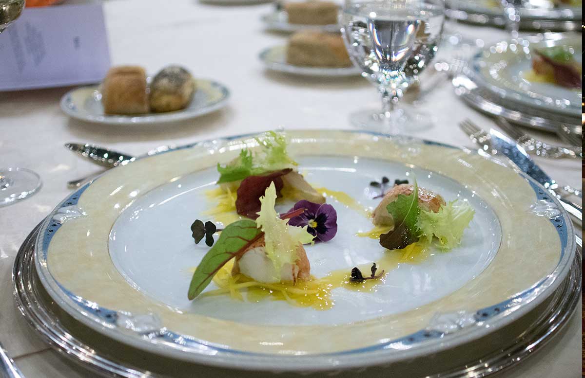 Grand Hotel Bernardin in Portoroz meer lobster mit mango Grand Hotel Bernardin in Portoroz meer lobster mit mango