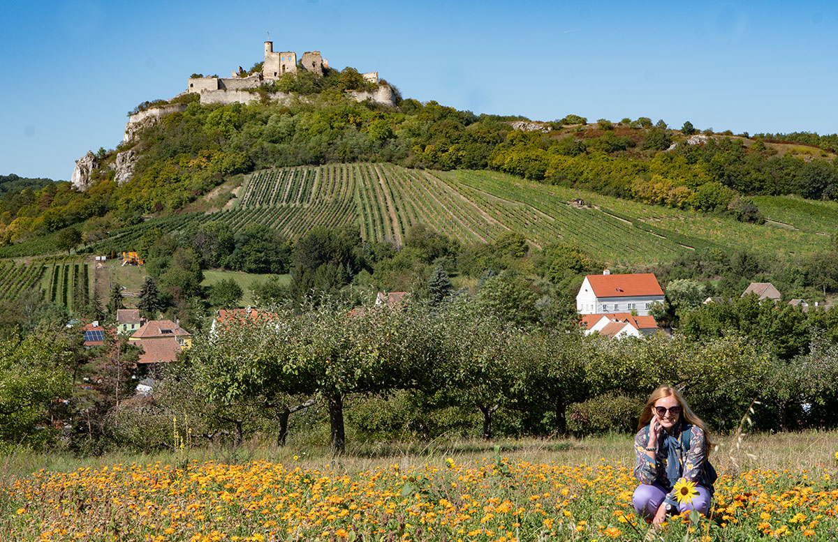 Ausflug-zur-Burg-Falkenstein-und-E-Bike-Tour-in-Poysdorf-vicky-und-burg