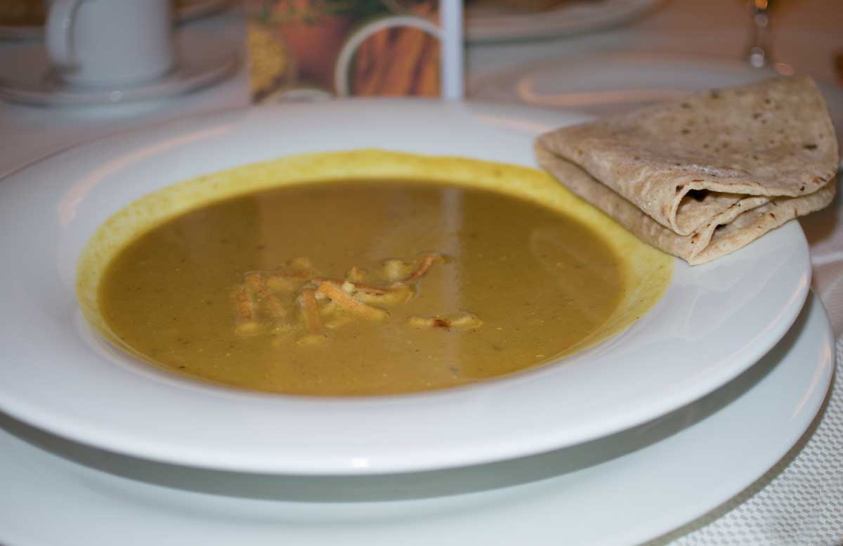 Ayurveda Detox im Hotel Thermana Park Lasko rote linsensuppe
