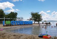 Balaton Ausflug ins Strandbad Gyenesdiás am Plattensee