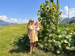 Bauernhof-Urlaub-Roter-Hahn-am-Feilerhof-sonnenblumen