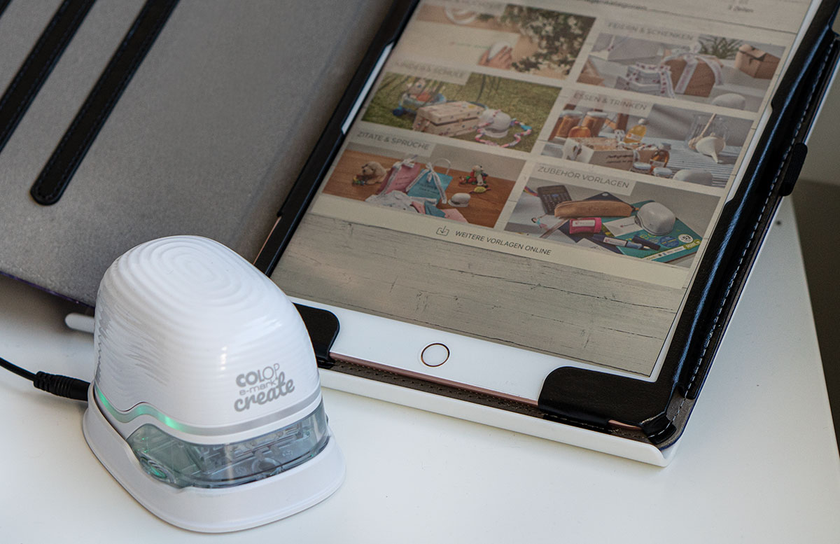 COLOP-e-mark-create-drucker-und-ipad