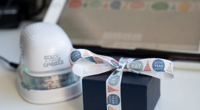 COLOP e-mark create – mobiler Drucker für Kreative COLOP-e-mark-create-geschenkmasche