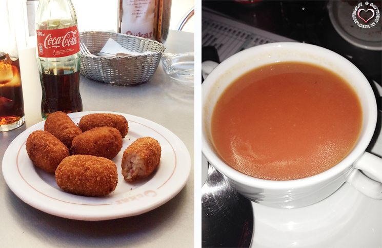 Croquetas-und-Gazpacho