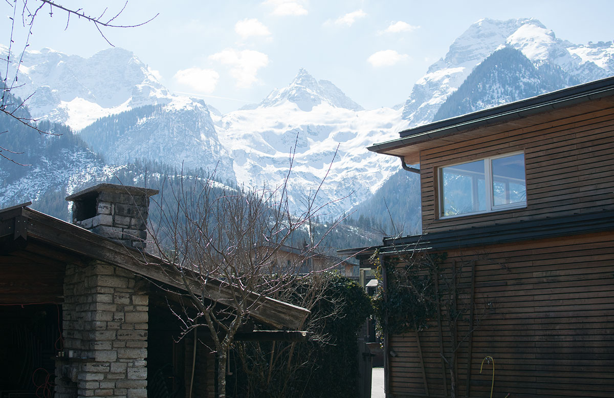 Das Familienhotel Mühlpointhof in Lofer aussicht hotel