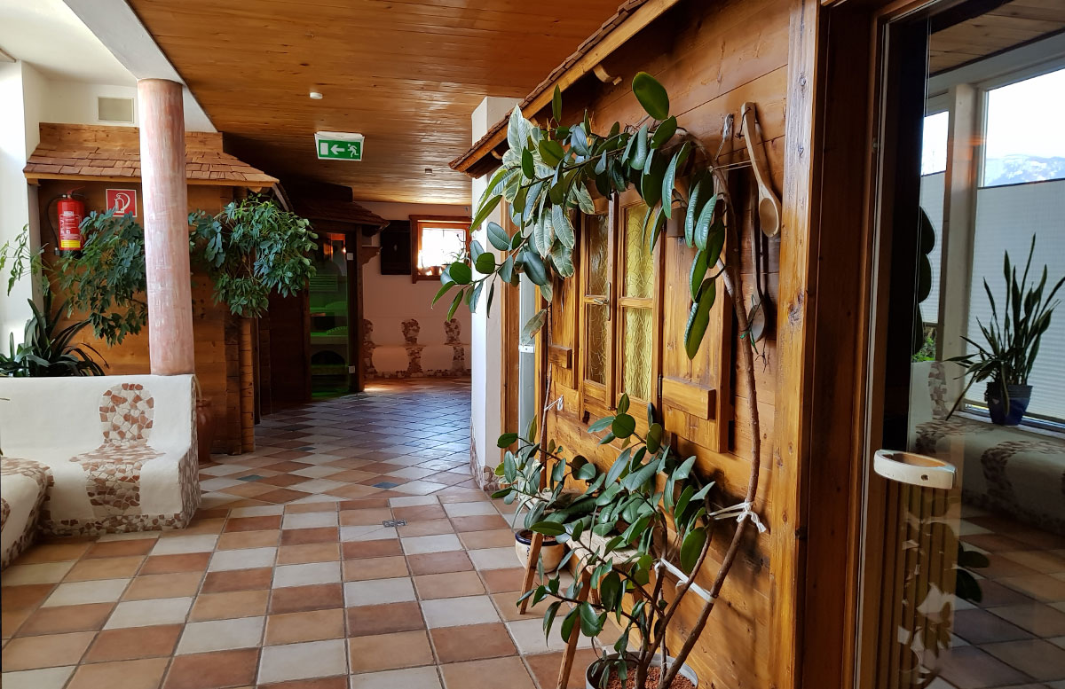 Das Familienhotel Mühlpointhof in Lofer saunabereich