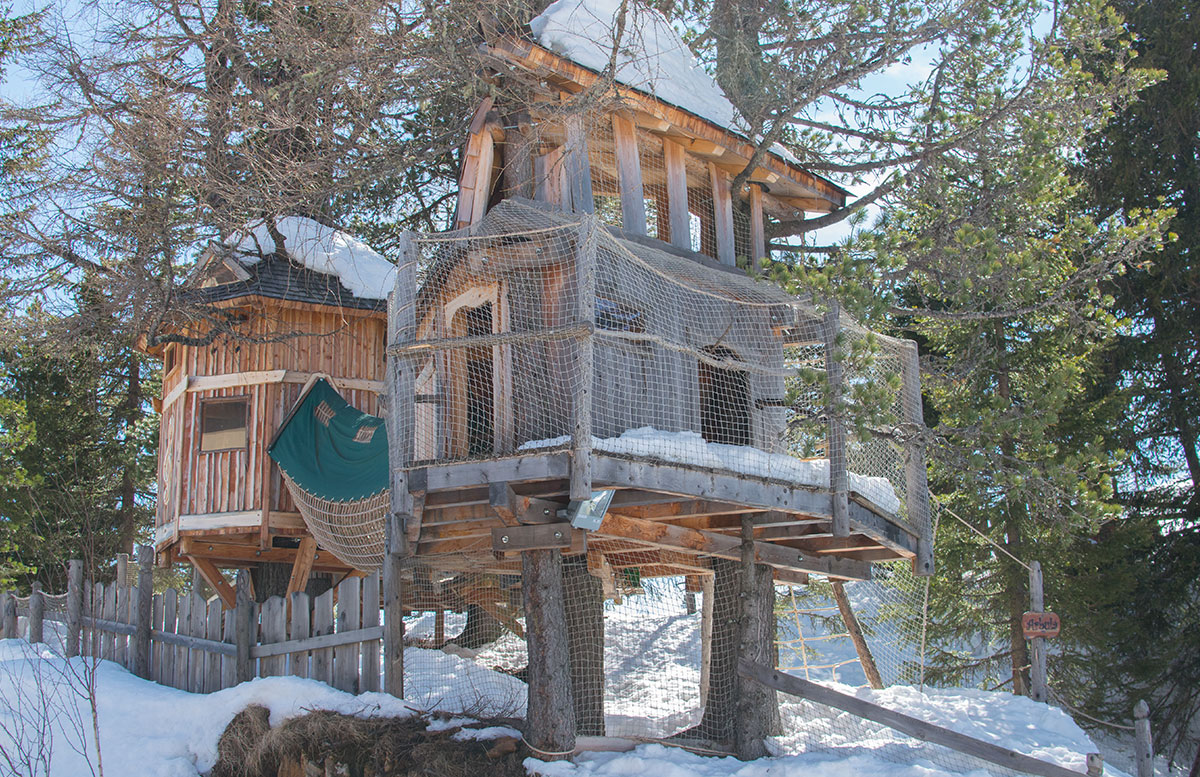 Das Hotel Hochschober auf der Turracher Höhe in Kärnten spielraum baumhaus