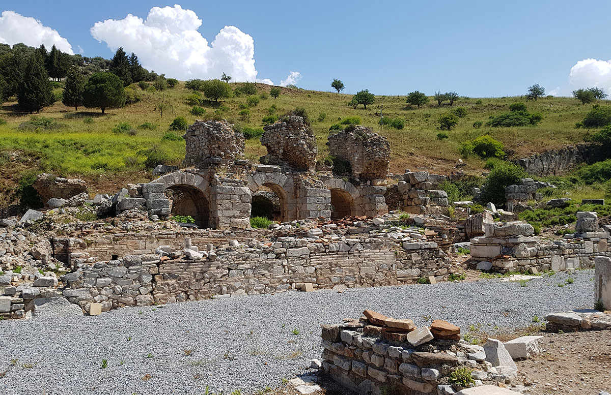 Die Ruinen von Ephesos