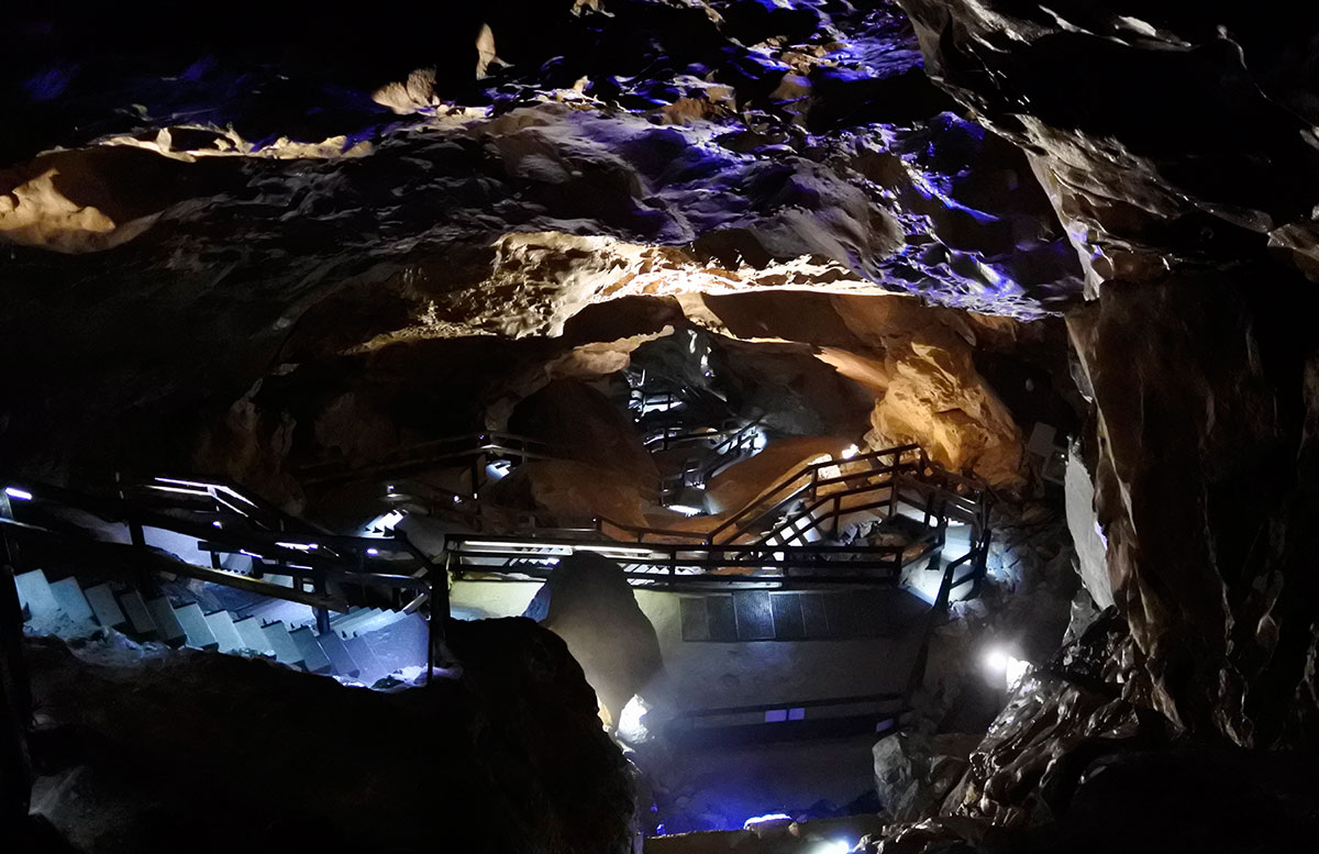 Die Saalachtaler Lamprechtshöhle in St. Martin bei Lofer höhlenforscher 70m