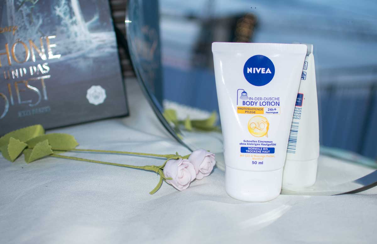 Die Schöne und das Biest Glossybox März nivea in der dusche
