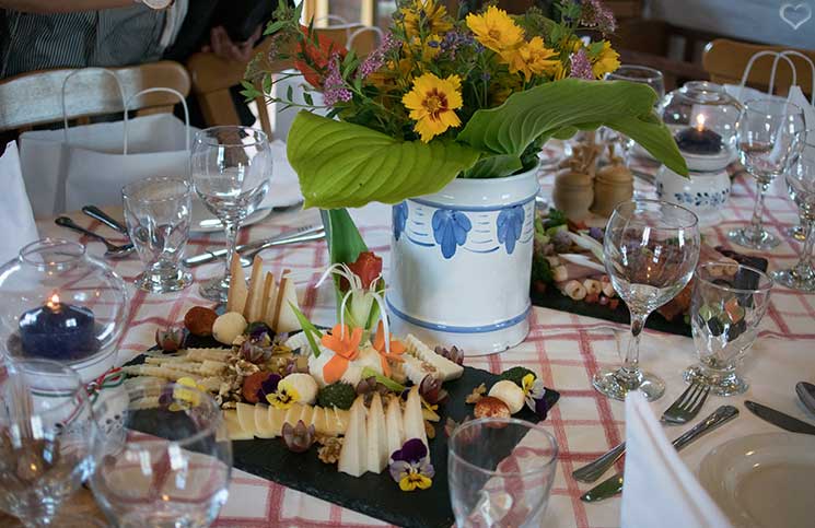 Die Therme Bükfürdo und Restaurant Tipps für Bük-restaurant-Rigótanya-käseplatte