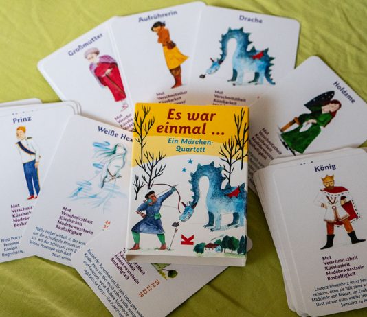 Dino, Katzen und Märchen Spielespaß Dino,-Katzen-und-Märchen-Spielespaß-vom-Laurence-King-Verlag-märchen-quartett