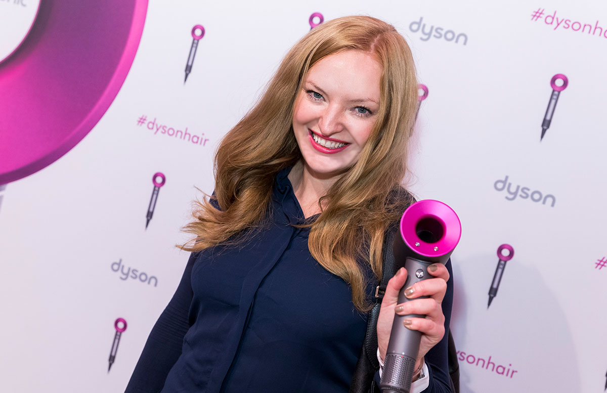 Dyson-Supersonic-Haartrockner-beim-dyson-event