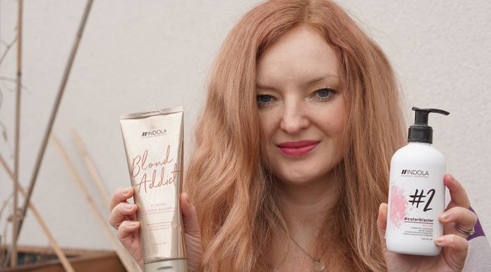 Erdbeerblonde Haare mit Indola Blond Addict Erdbeerblonde-Haare-mit-Indola-Blond-Addict-ROTES-haar