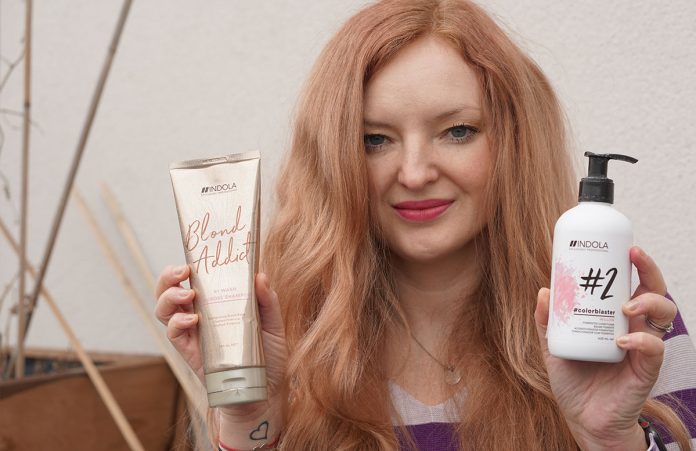 Erdbeerblonde Haare mit Indola Blond Addict Erdbeerblonde-Haare-mit-Indola-Blond-Addict-ROTES-haar