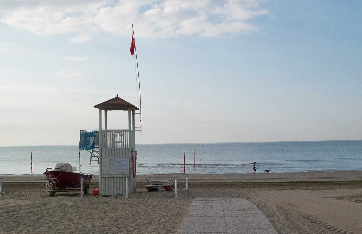 Europa Camping Village Cavallino Venezia strandabschnitt bademeister