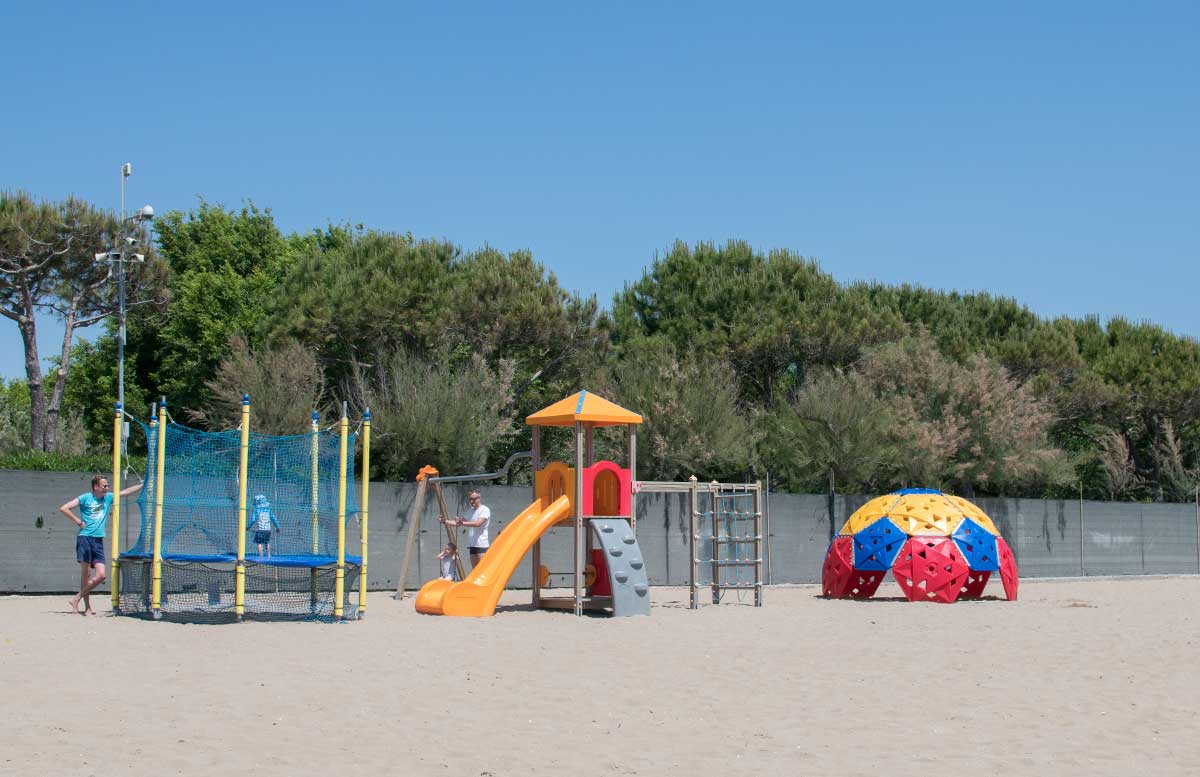 Europa Camping Village Cavallino Venezia strand spielplatz