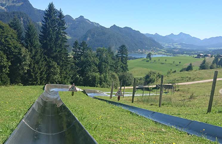 Familienrafting-und-Sommerrodeln-im-Kaiserwinkl-rodelbahn