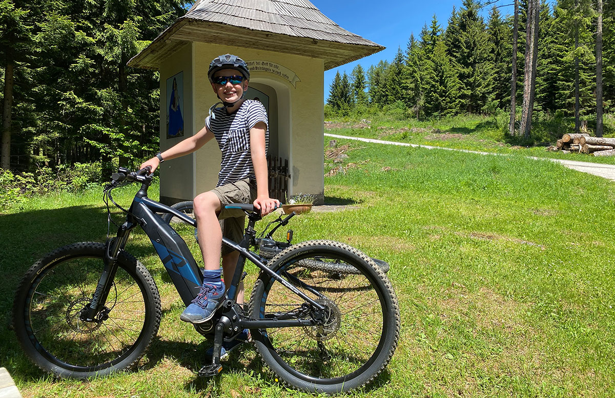 Familienresort-Petschnighof-mit-Bauernhof-in-Diex-ebike-tour