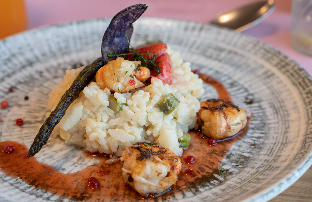 Familienresort-Petschnighof-mit-Bauernhof-in-Diex-garnelen-risotto
