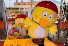 Familienurlaub mit Baby in der H2O Therme Familienurlaub-mit-Baby-in-der-H2O-Therme-hopiho-stofftier