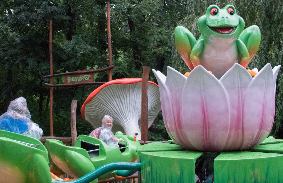 Neuheiten im Familypark in St. Margarethen froschhüpfer