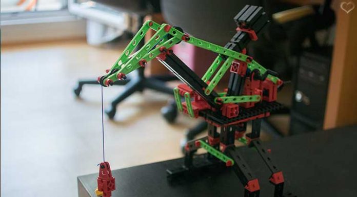 Fischertechnik Universal Starter-Set Fischertechnik-Universal-Starter-Set-baukran