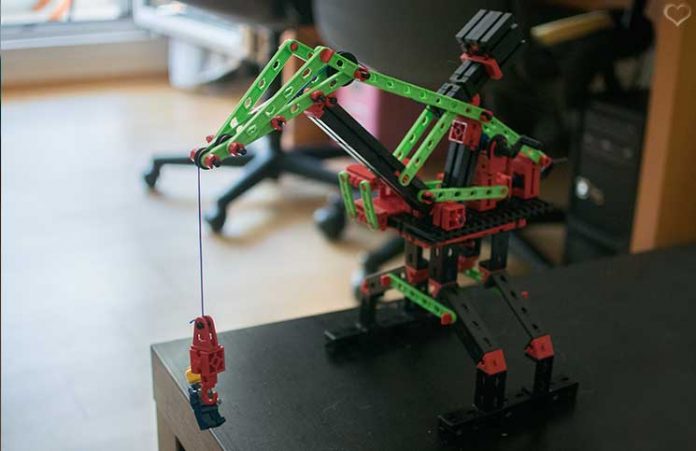 Fischertechnik Universal Starter-Set Fischertechnik-Universal-Starter-Set-baukran