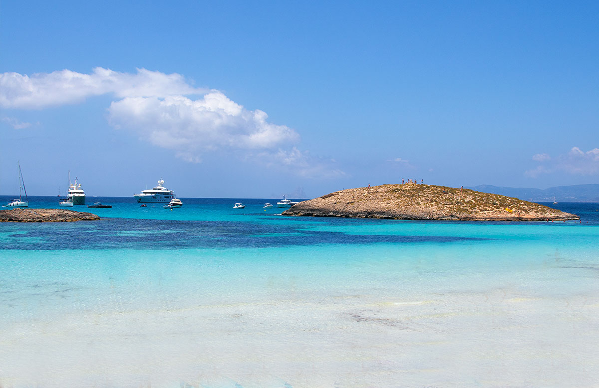 Formentera-Traumstrand-playa illetes verlassen