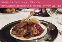 GEWINNSPIEL Gansl to go im Steigenberger Hotel Herrenhof