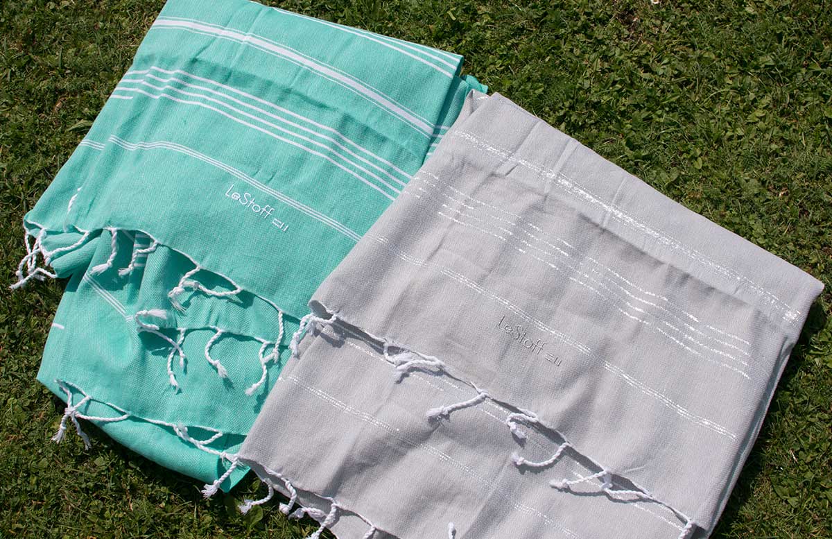 LeStoff Badetuch Gewinnspiel 100% Baumwolle