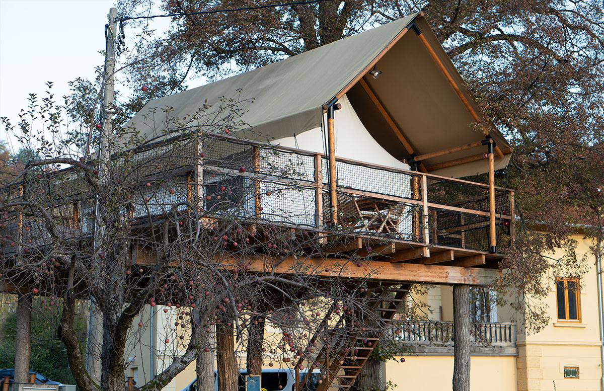 Glamping Resort Chateau Ramsak in Maribor baumhaus