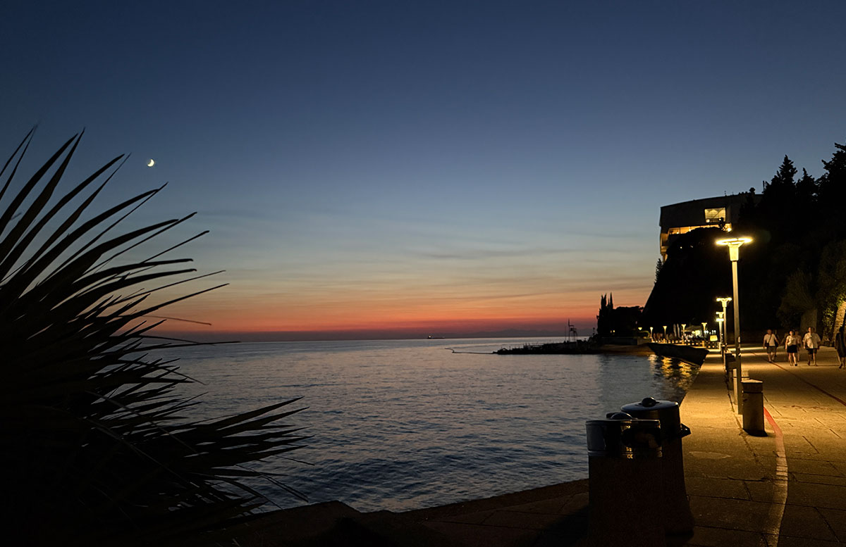 Grand-Hotel-Bernardin-in-Portoroz-sonnenuntergang
