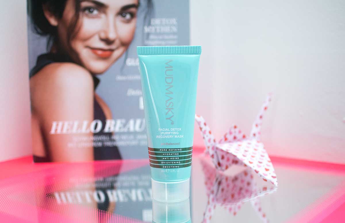 Hello Beauty Edition Glossybox mudmasky maske
