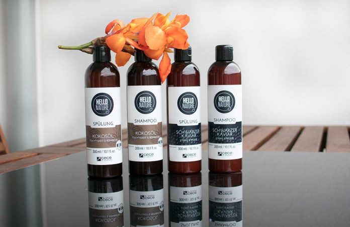 HELLO NATURE Haarprodukte mit Kaviar und Kokosöl
