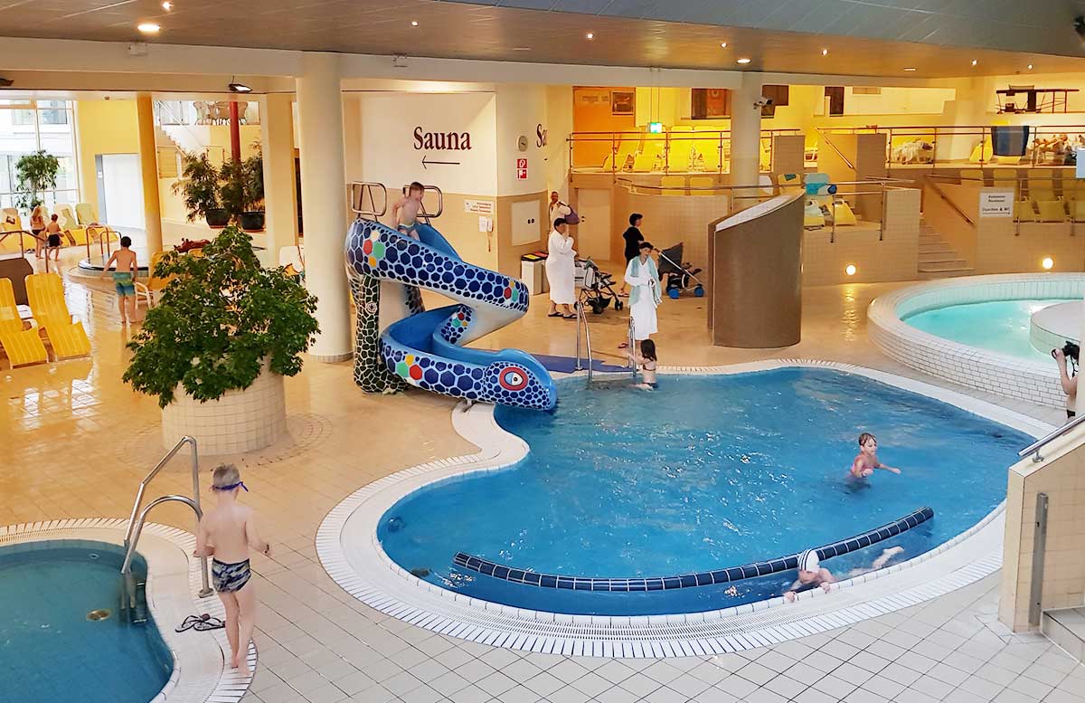 Hotel Allegria Resort Stegersbach by Reiters poolbereich schlangenrutsche