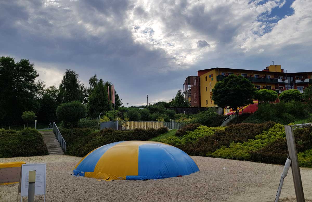 Hotel Allegria Resort Stegersbach by Reiters spielebereich outdoor aqua splash pad