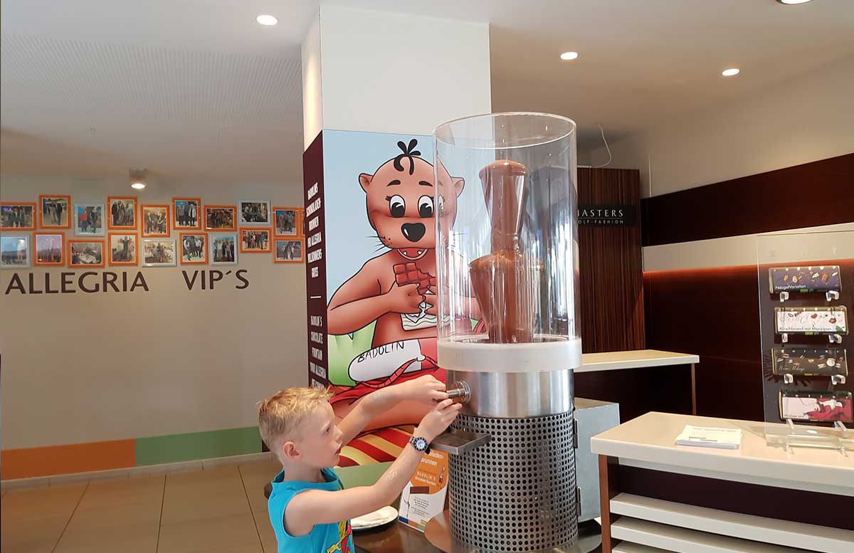 Hotel Allegria Resort Stegersbach by Reiters anlage zotter schokobrunnen