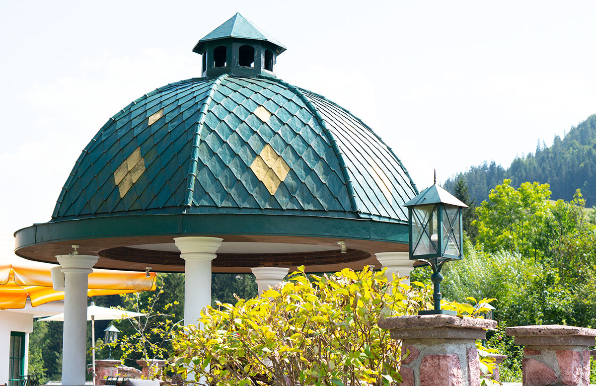 Hotel Gasteiger Jagdschlössl in St. Johann in Tirol kuppel