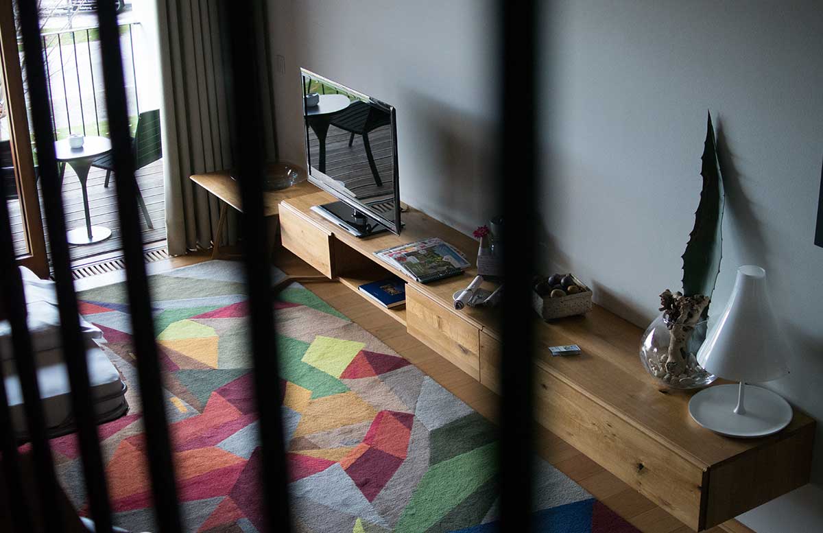 Hotel-Gschlössl-Murtal-in-Großlobming-maisonette-sicht-von-oben
