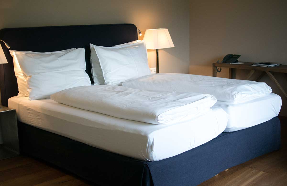 Hotel Gut Weissenhof in Radstadt schlafzimmer bett