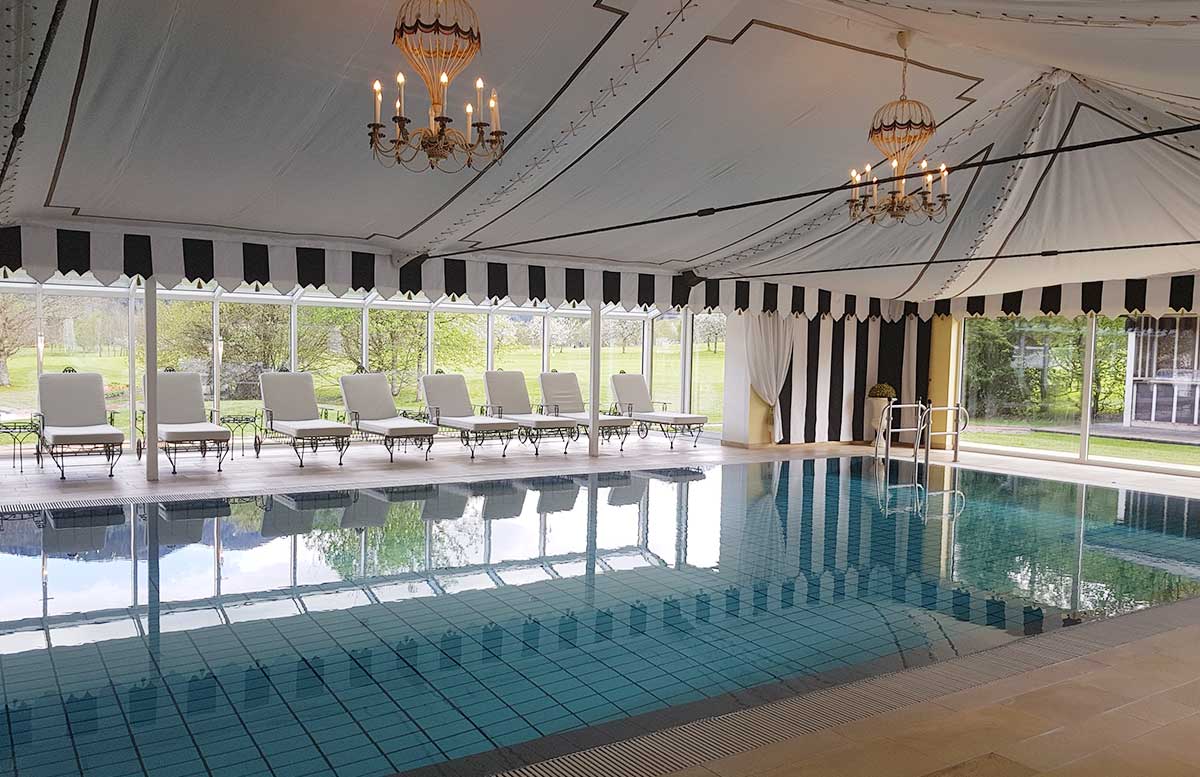 Hotel Gut Weissenhof in Radstadt innenpool