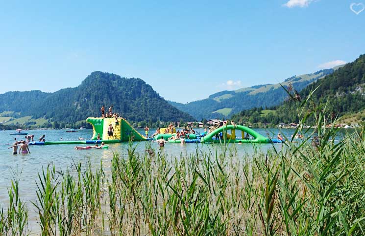 Hotel Seehof am Walchsee fun park im wasser