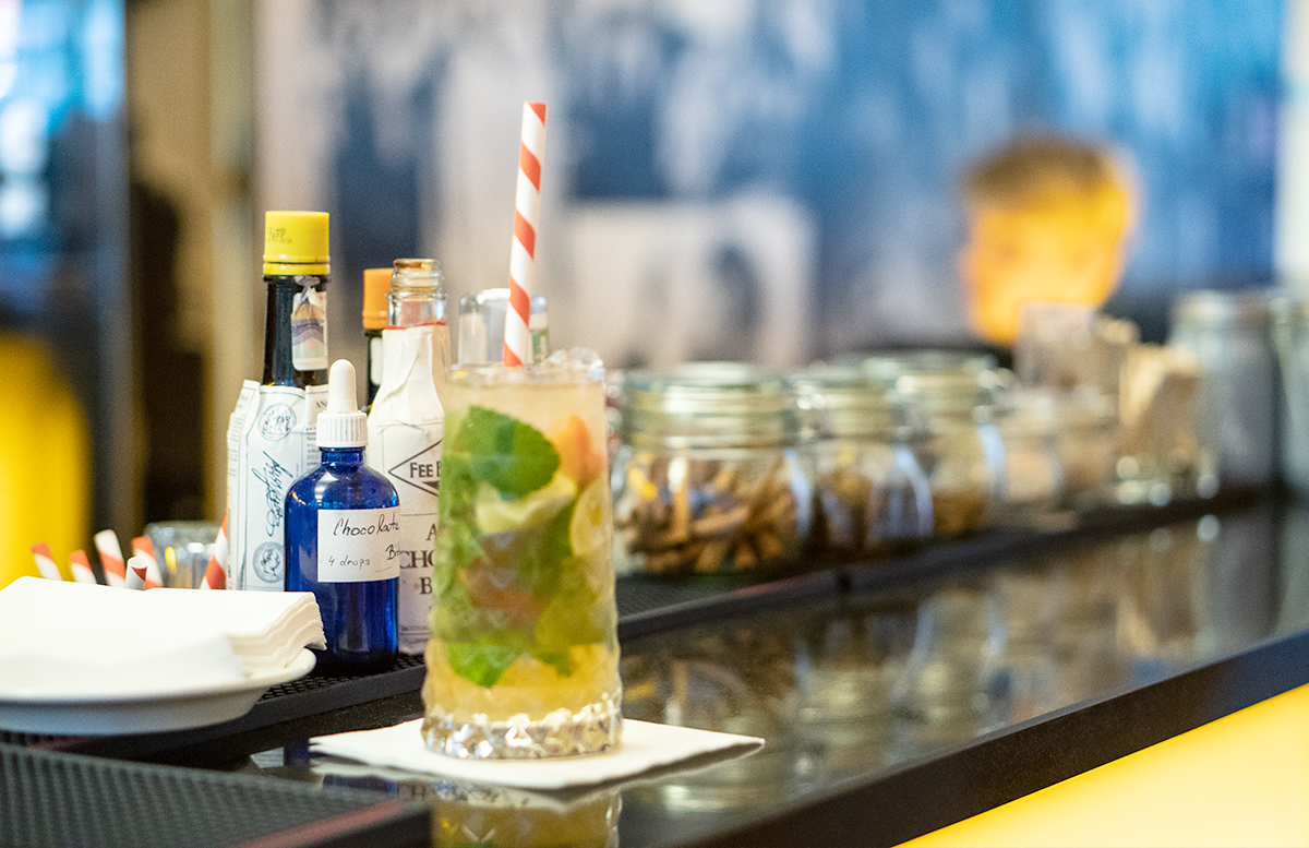 Hotel angelo by Vienna House Prague cocktail