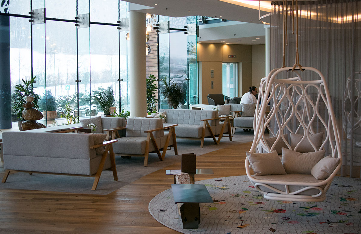 Thermenhotel DAS SONNREICH in Loipersdorf eingangshalle